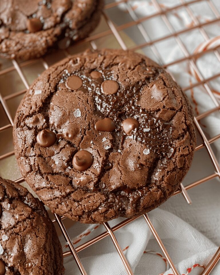 Decadent Chocolate Peppermint Brownie Cookies Recipe
