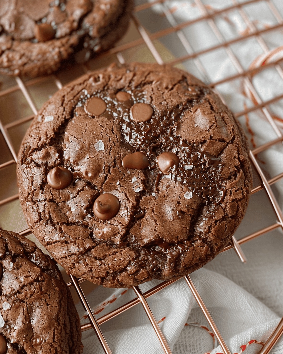 Decadent Chocolate Peppermint Brownie Cookies Recipe
