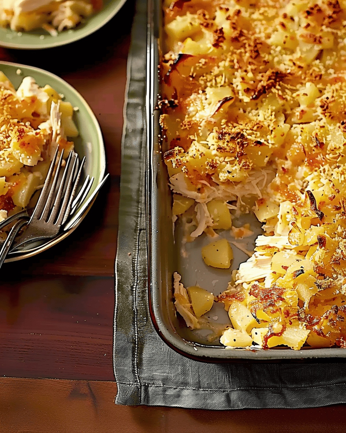 Creamy Chicken-Potato Casserole Recipe