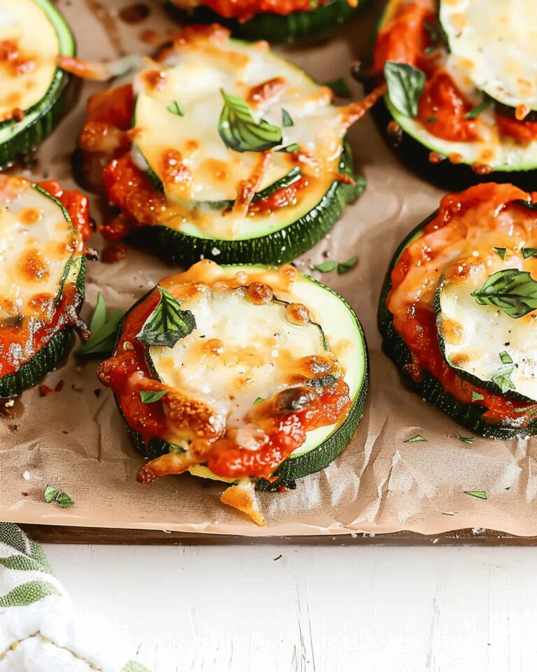 Crispy Zucchini Pizza Bites Recipe