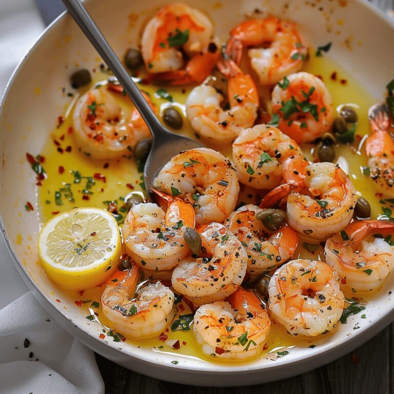 Elegant Lemon-Garlic Shrimp Scampi Recipe