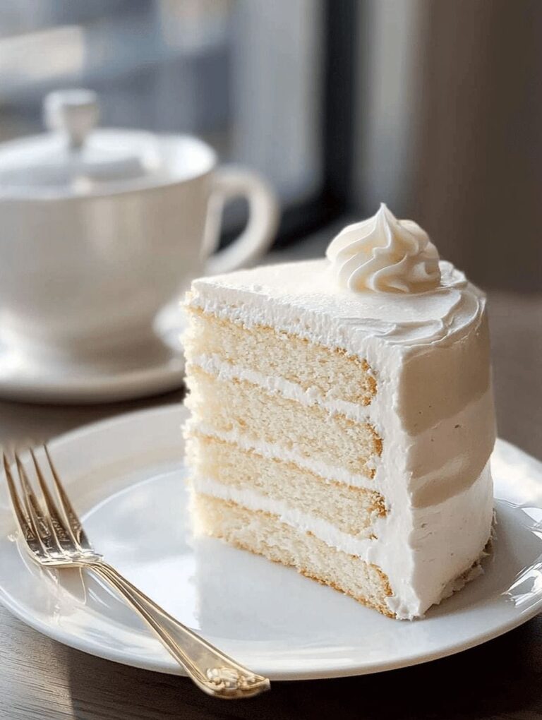 White Snack Cake Recipe