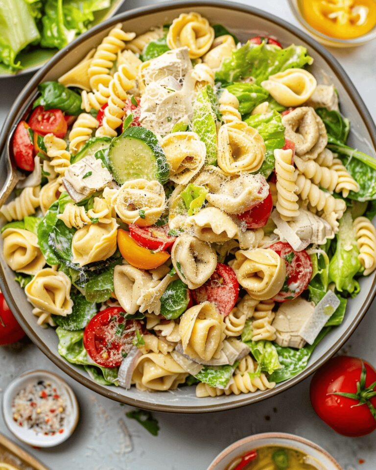 Vibrant Tortellini Pasta Salad Recipe