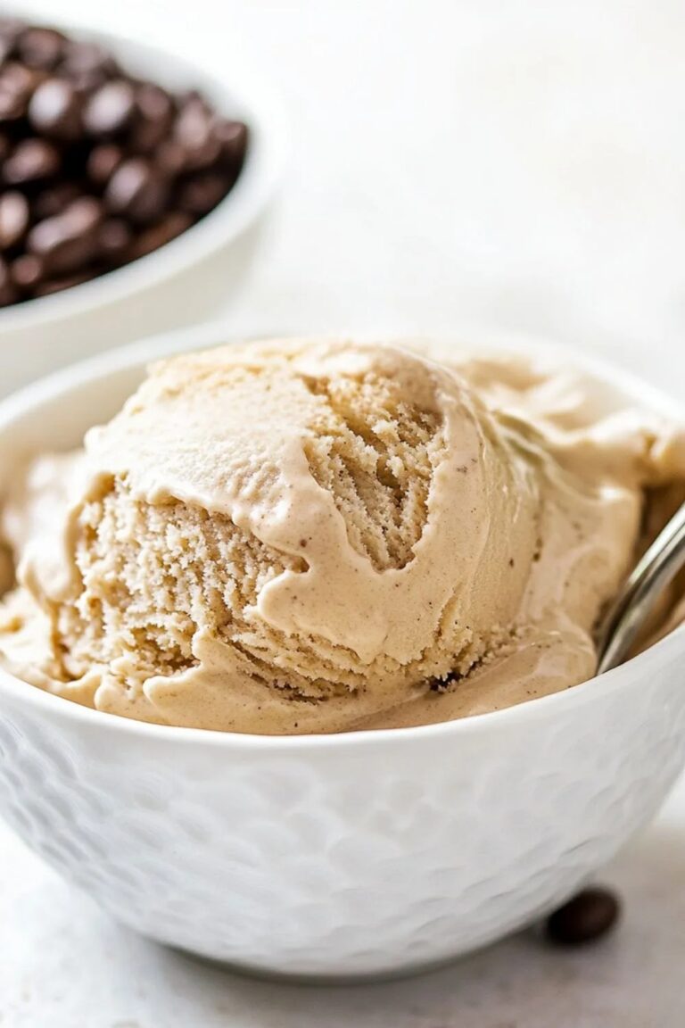 Low Carb Keto Coffee Ice Cream Recipe