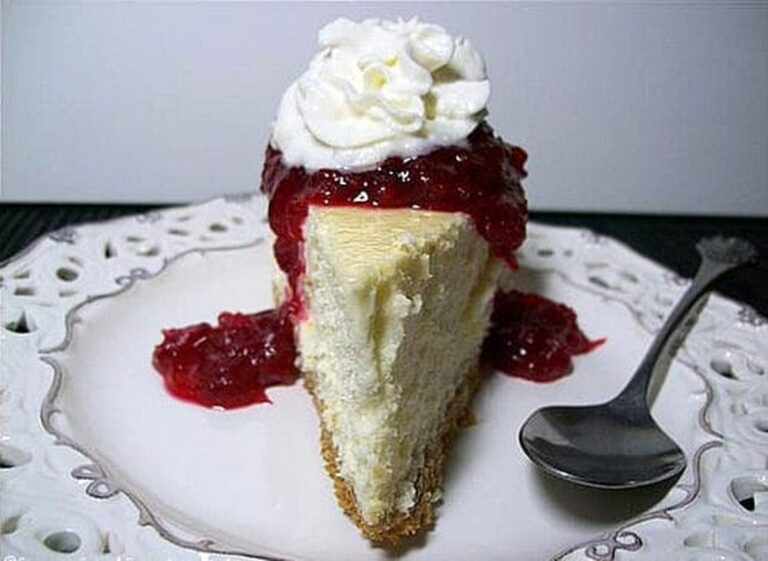 Cranberry Cheesecake Recipe
