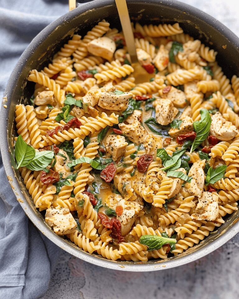 Creamy Sun-Dried Tomato Chicken Pasta Recipe