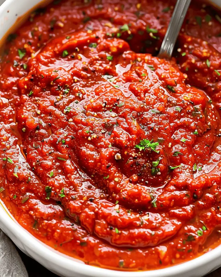 Zesty Homemade Pizza Sauce Recipe