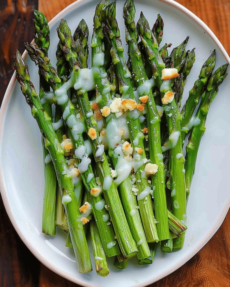 Lemon Parmesan Roasted Asparagus Recipe