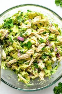 Low Carb Keto Avocado Chicken Salad Recipe