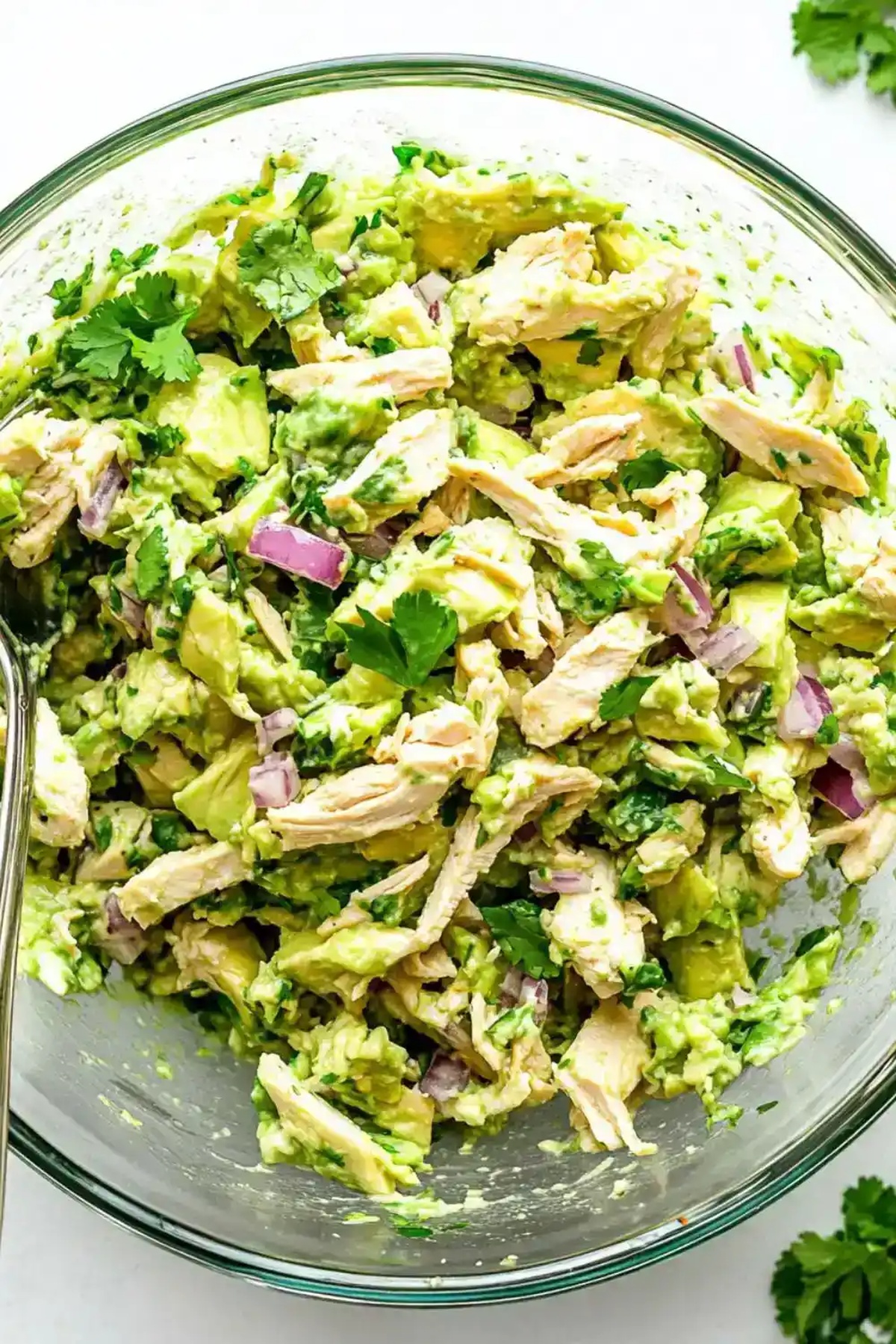 Low Carb Keto Avocado Chicken Salad Recipe
