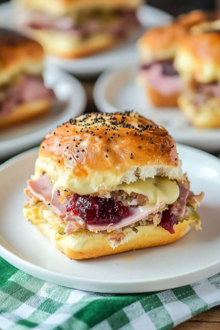 Thanksgiving Sliders Recipe