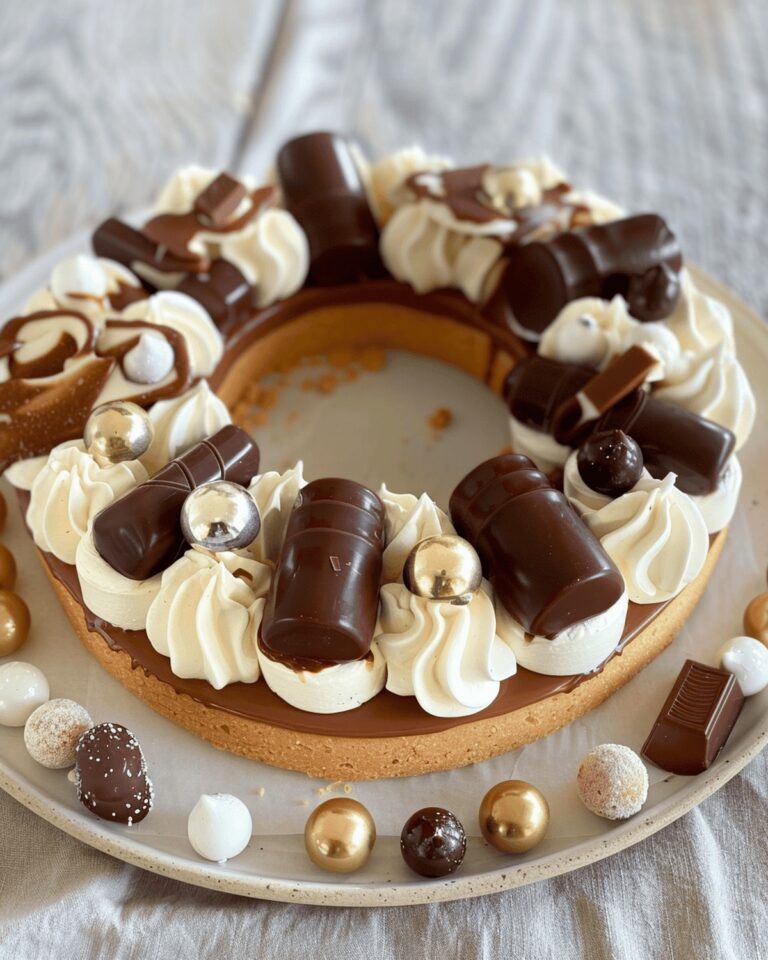 Cake with Nutella and White Chocolate Ganache Recipe
