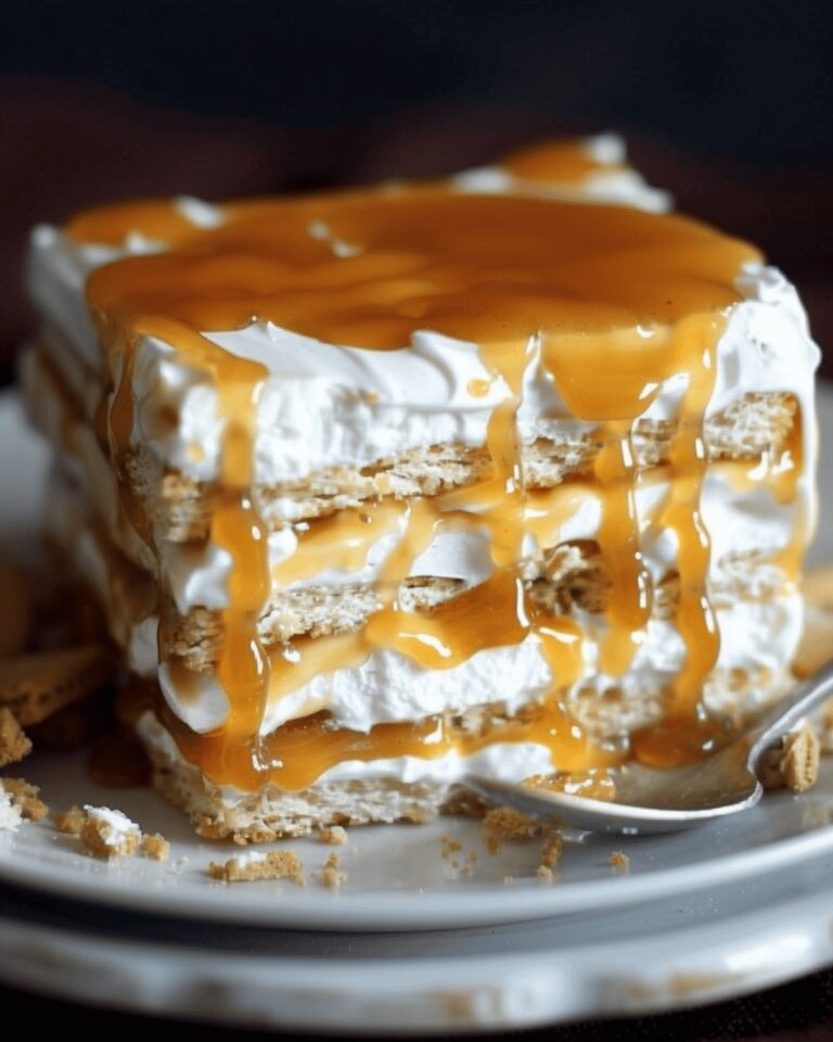 Decadent Salted Caramel Icebox Cake Recipe