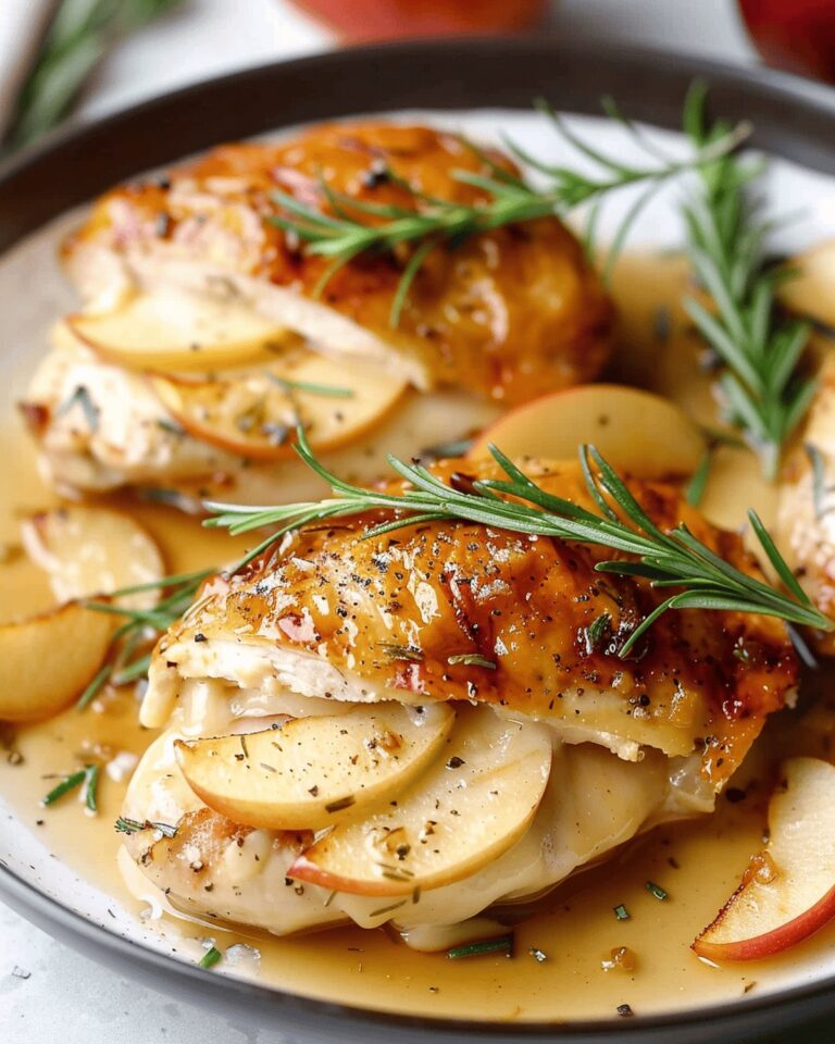 Succulent Apple Brie Chicken Recipe