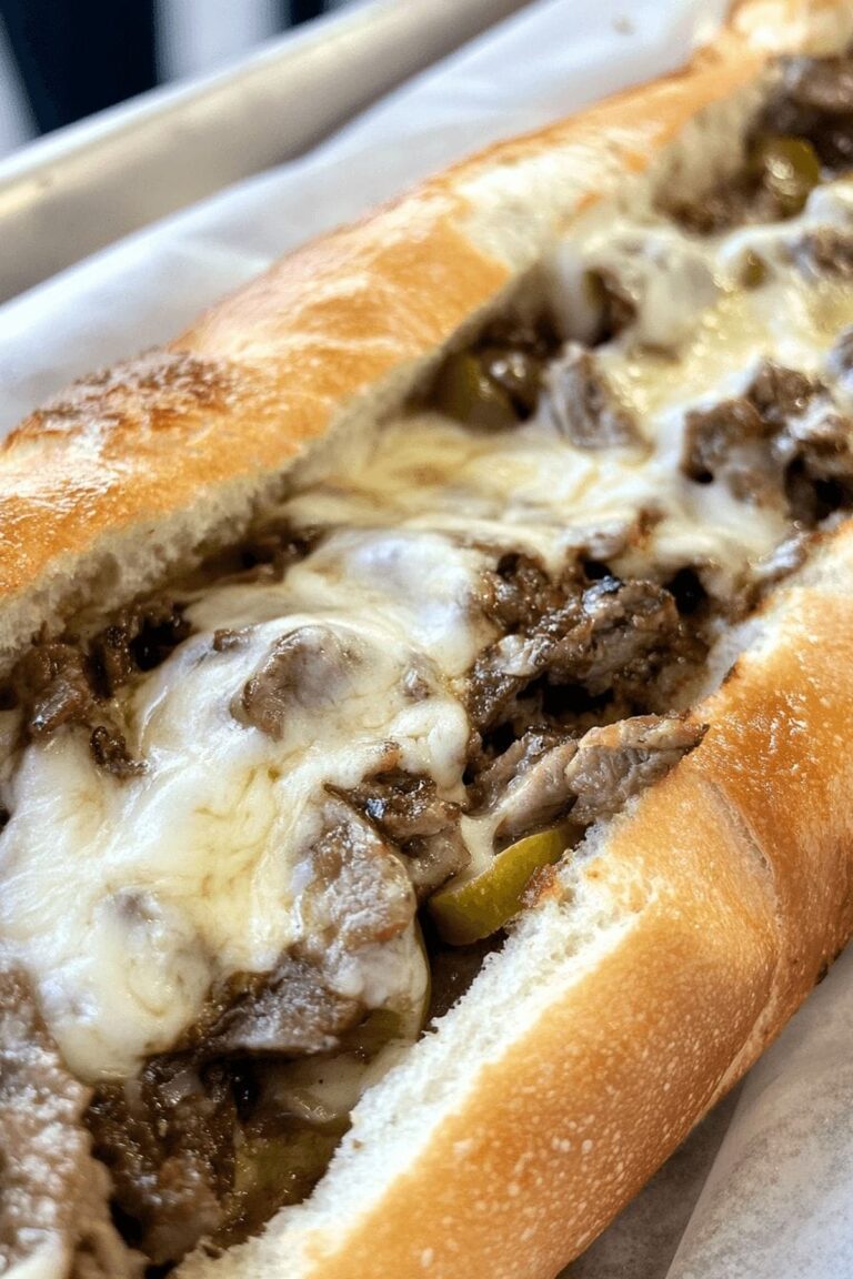 Philly Cheesesteak Cheesy Bread Recipe