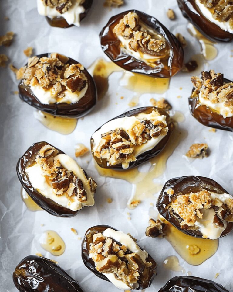 Decadent Mascarpone Stuffed Dates Recipe