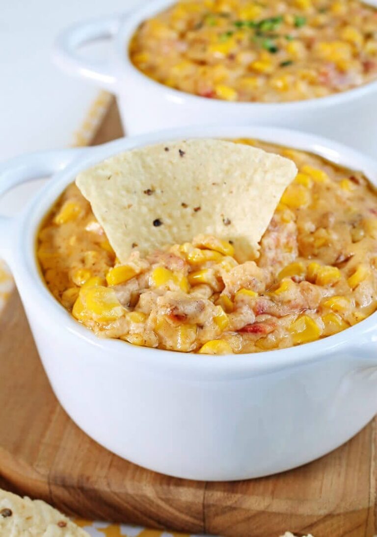 Hot Cheesy Corn Dip Recipe
