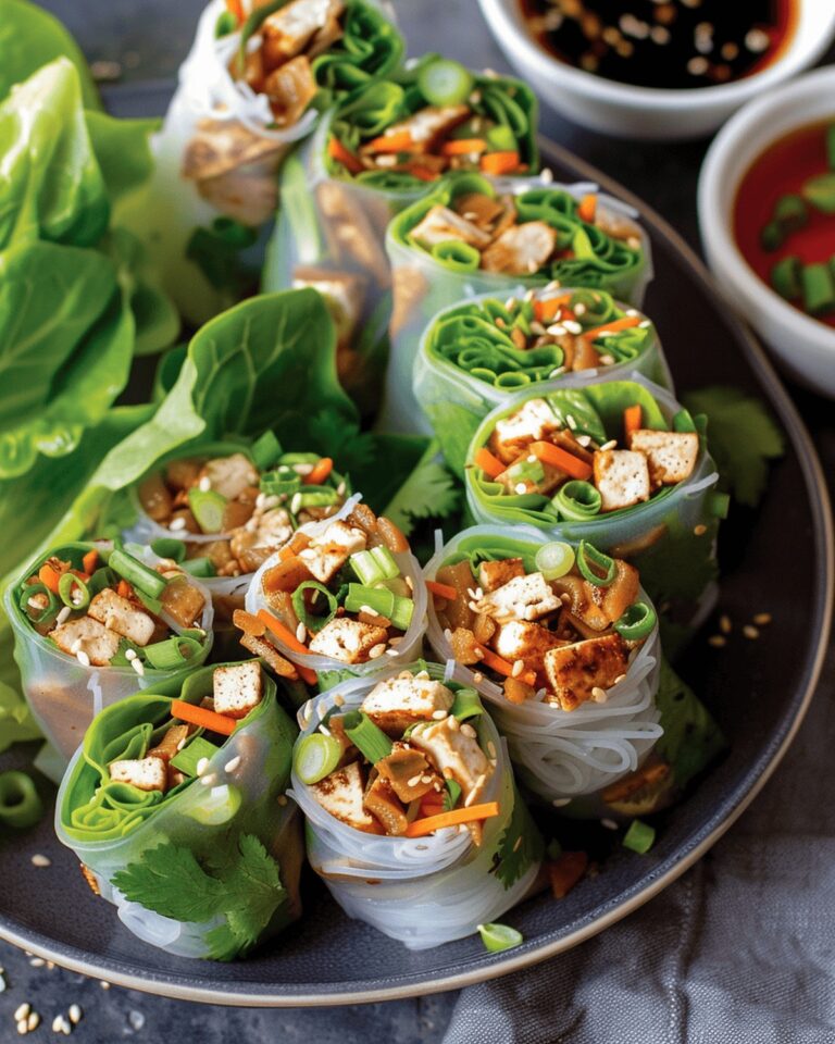 Delectable Lettuce Wrap Rolls Recipe