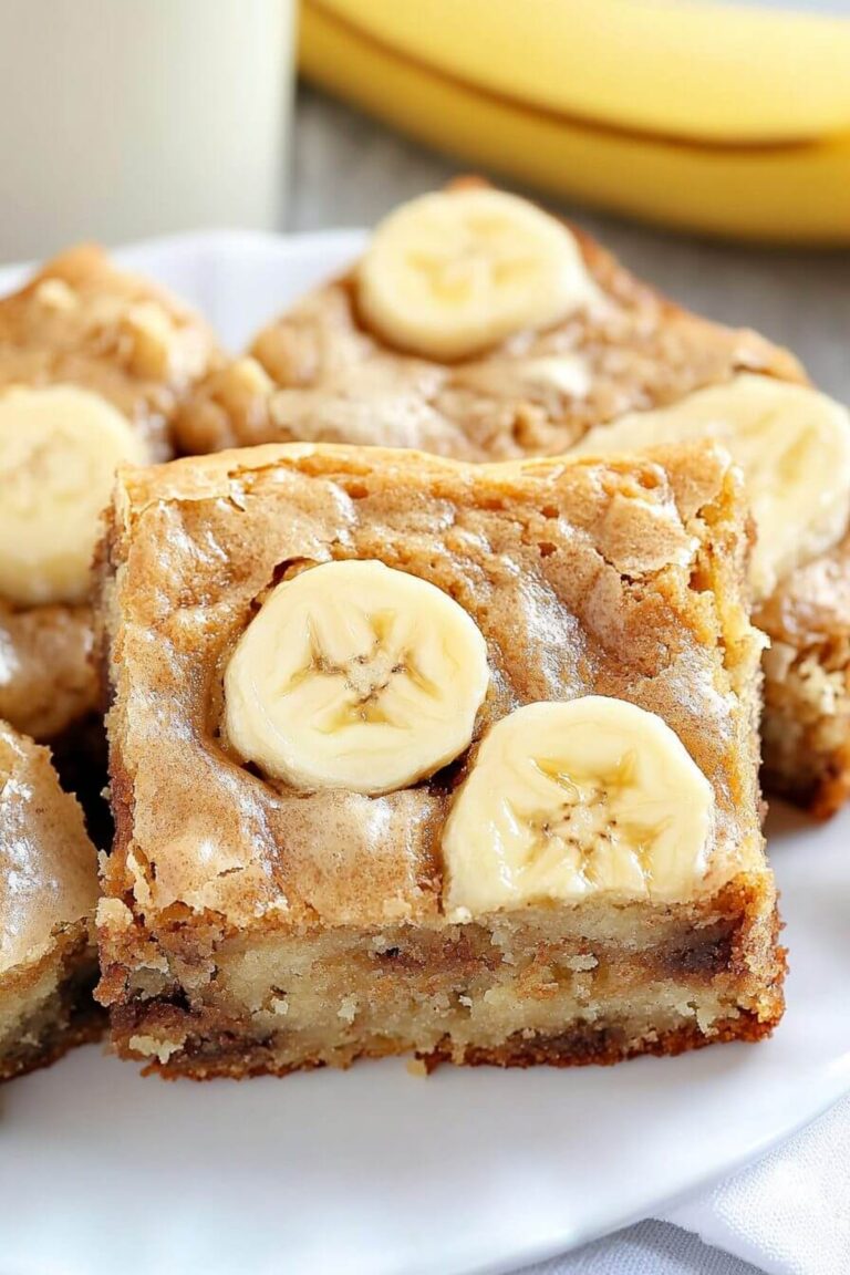 Banana Bread Brownies Recipe