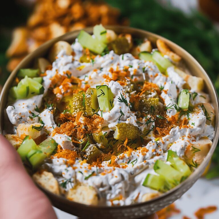 Crispy Pickle and Ranch Dip Recipe