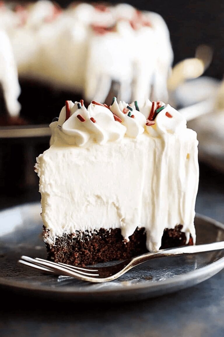 Decadent Brownie Ice Cream Cake Recipe