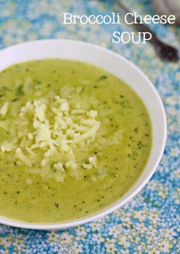 Broccoli Cheddar Soup Recipe