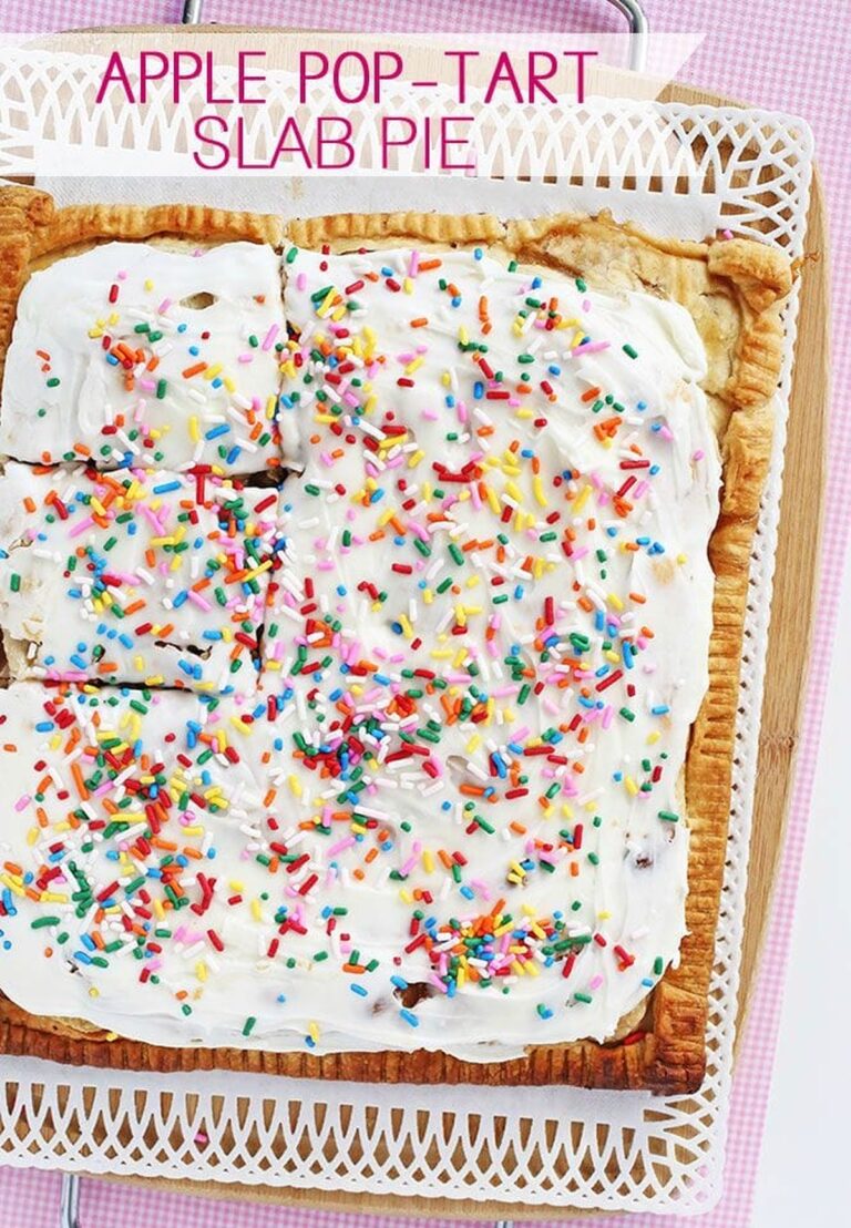 Apple Pop Tart Slab Pie Recipe