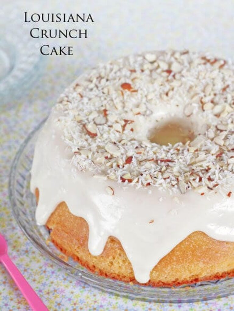 Louisiana Crunch Cake Recipe