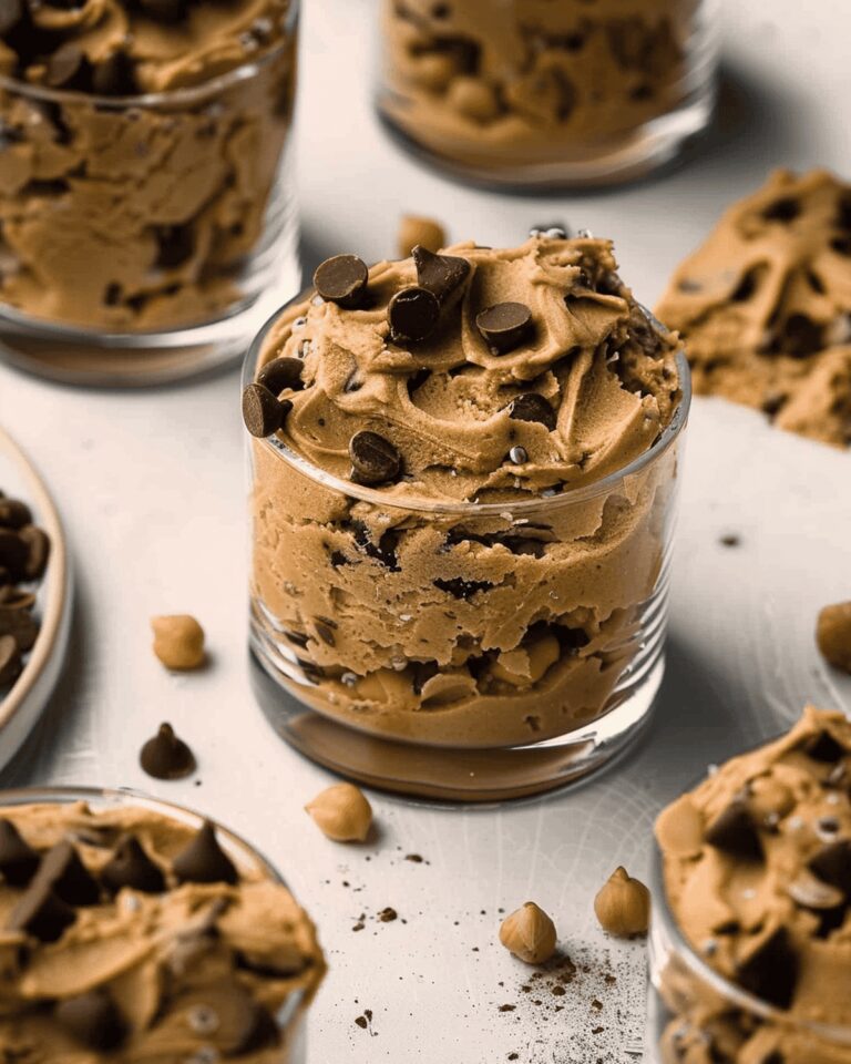 Creamy Chickpea Edible Cookie Dough Recipe