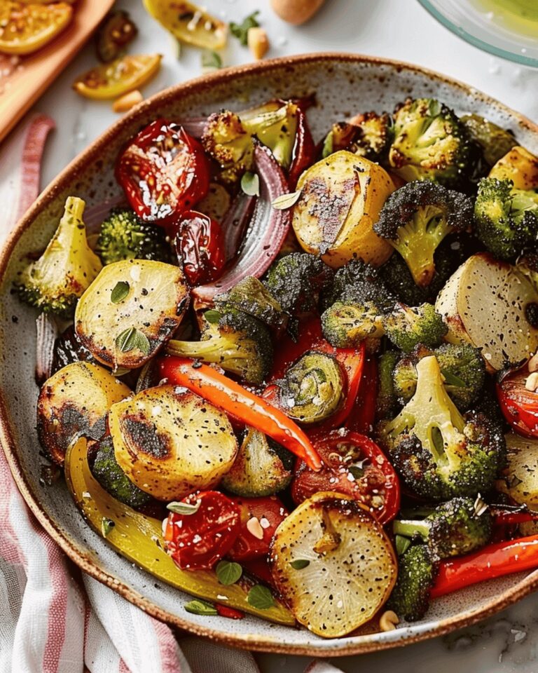 Air Fryer Mediterranean Vegetable Medley Recipe