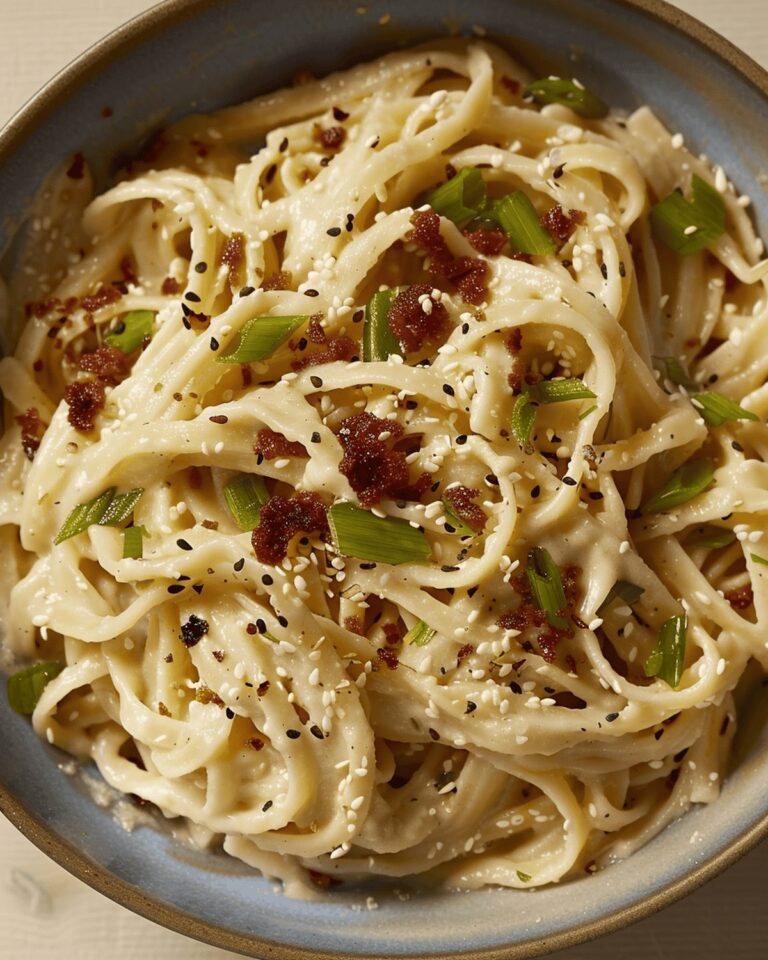 Creamy Miso-Tahini Noodles Recipe