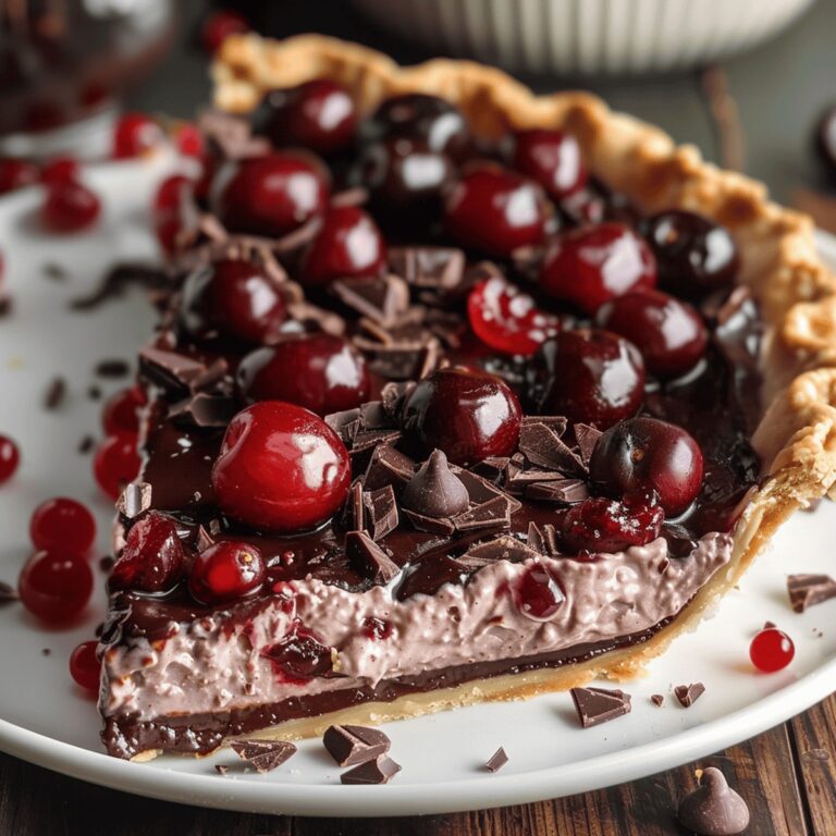 Chocolate Cherry Delight Pie Recipe