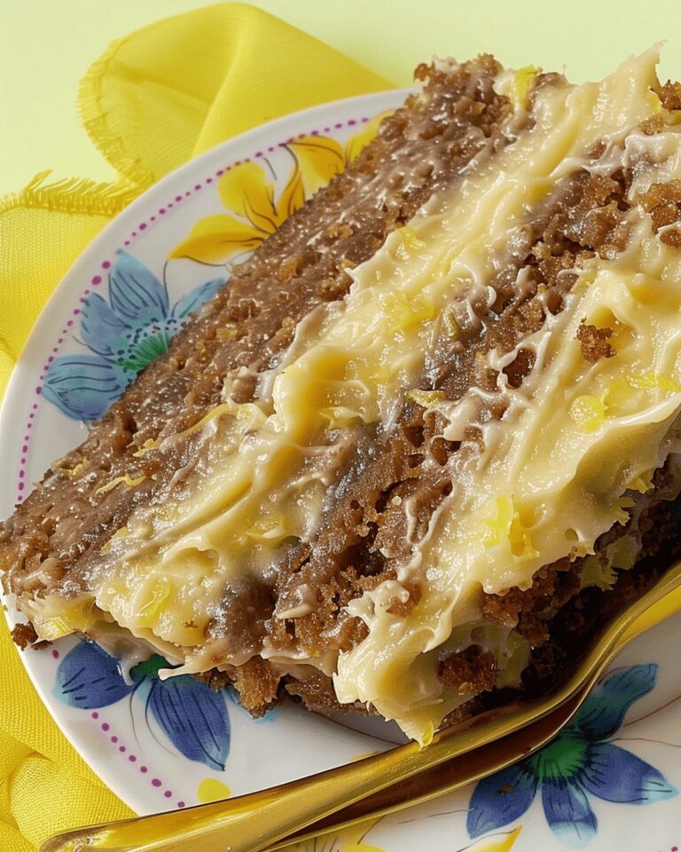 Velvety Lemon Curd Cake Recipe