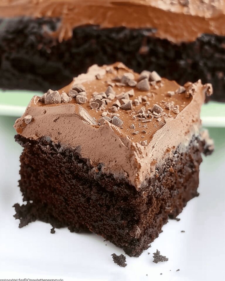 Decadent Chocolate Depression Cake Recipe