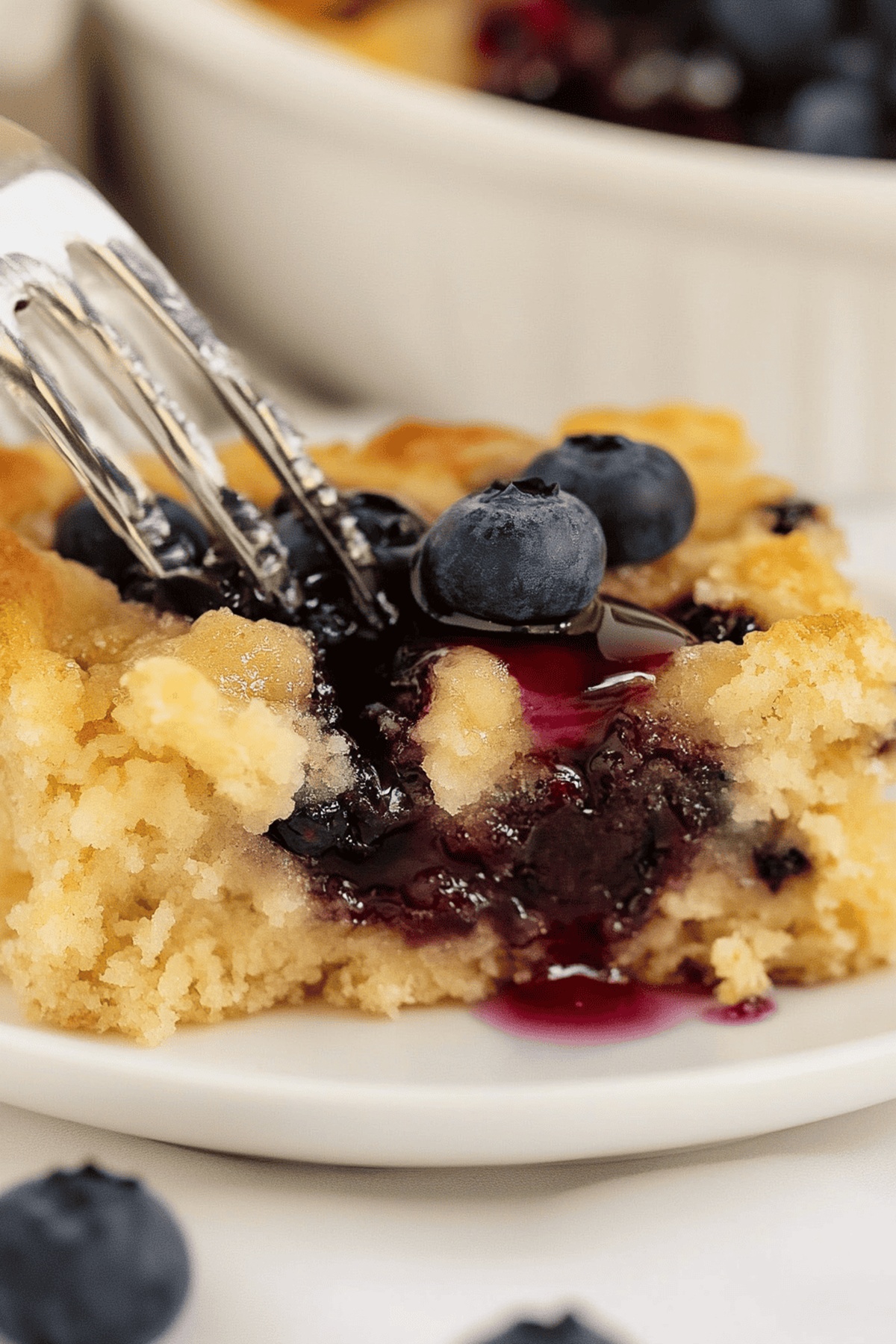 Irresistible Blueberry Buttermilk Pancake Casserole Recipe