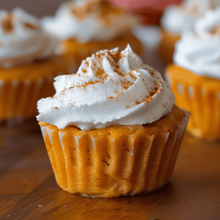 Impossible Pumpkin Pie Cupcakes Recipe