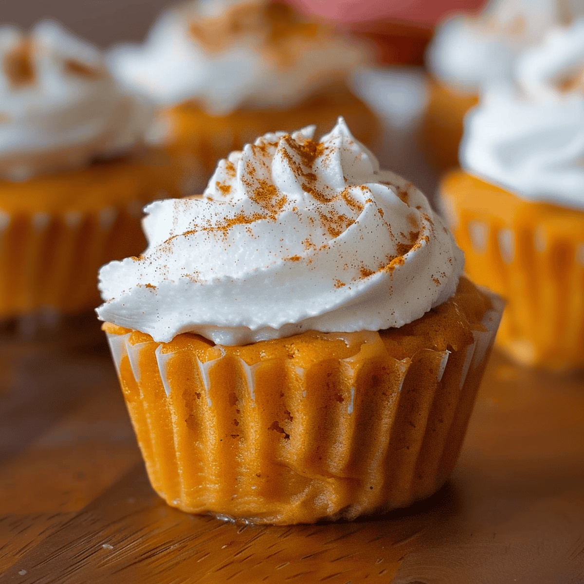 Impossible Pumpkin Pie Cupcakes Recipe