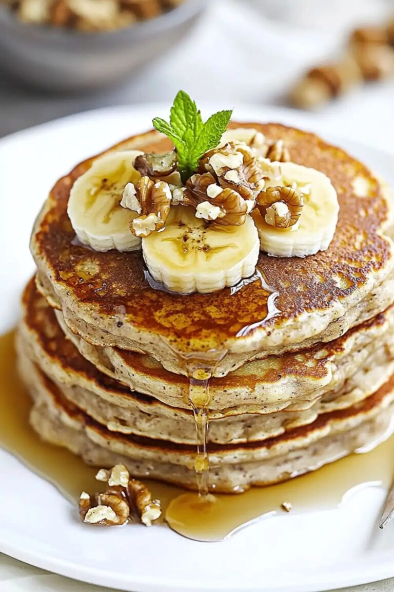 Low Carb Keto Banana Pancakes Recipe