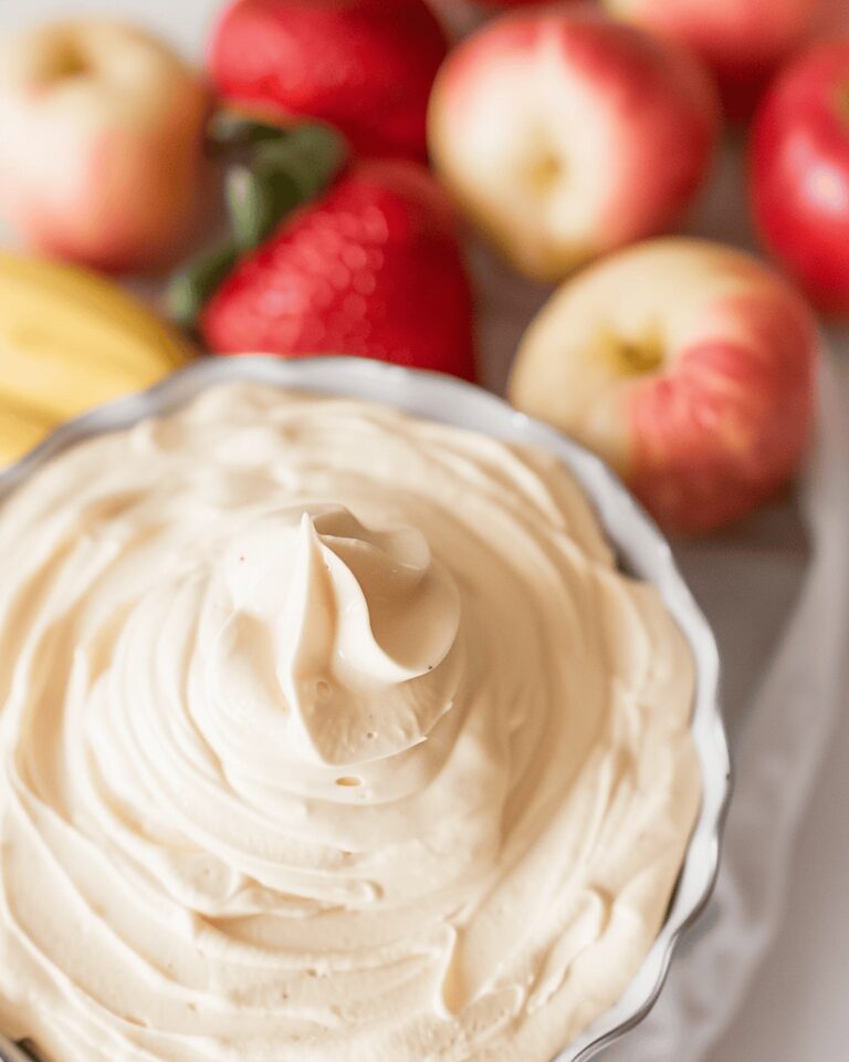 Creamy Cheese Fruit Dip Recipe