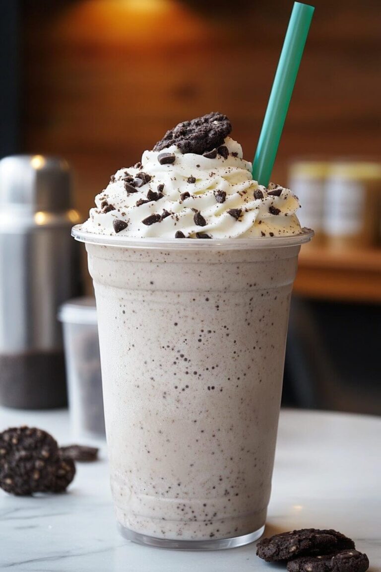 Cookies And Cream Frappuccino Recipe