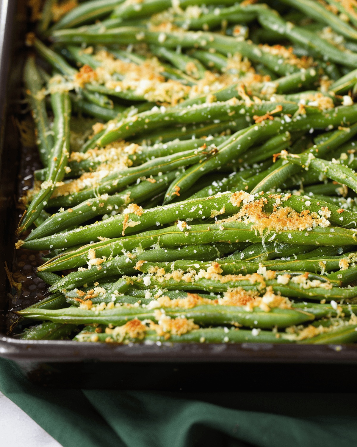 Crispy Parmesan Green Beans Recipe