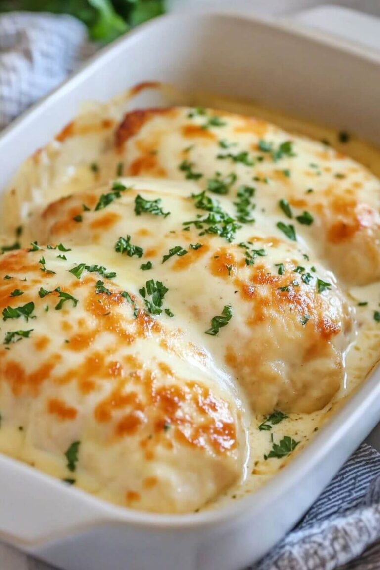 Cheesy Sour Cream Chicken Bake Recipe