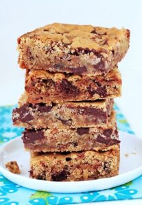 Toffee Chip Blondies Recipe
