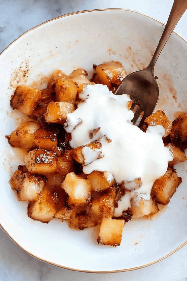 Crispy Air Fryer Apples Recipe