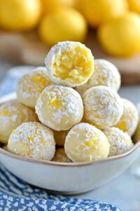 White Chocolate Lemon Truffles Recipe