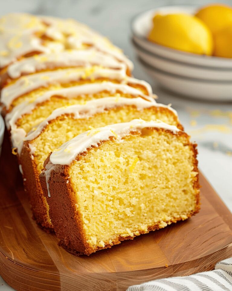 Zesty Lemon Loaf Recipe