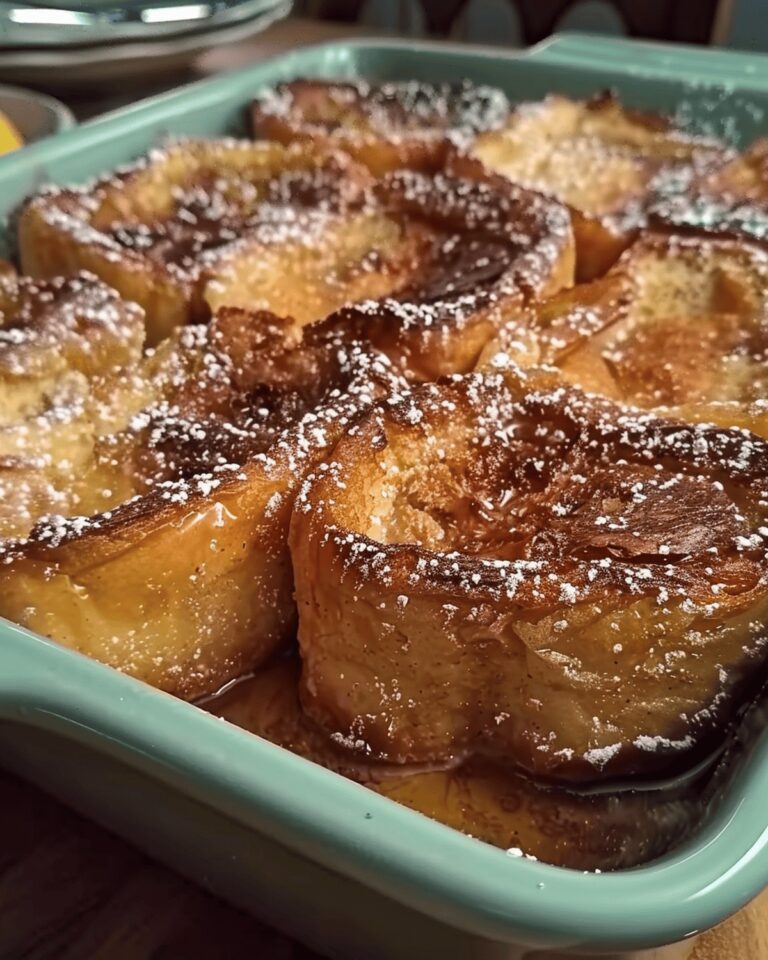 Overnight French Toast Casserole Recipe