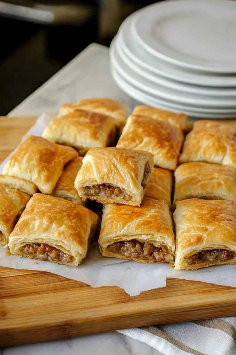 3-Ingredient Crescent Sausage Bites Recipe