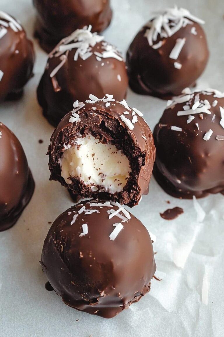 No-Bake Coconut Cream Balls Recipe