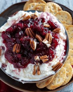 Creamy Cranberry Cream Cheese Dip Recipe
